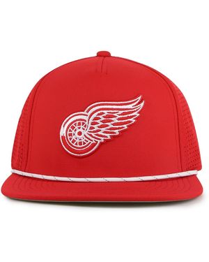 American Needle Detroit Wings Buxton Pro Tech Adjustable Hat - Red