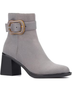 TORGEIS Melody Ankle Boots - Gray