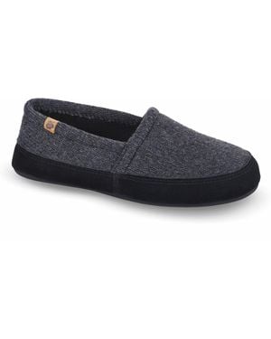 Macy's Acorn Moccasin Comfort Slip On Slippers - Blue