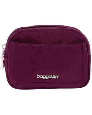 Baggallini Mini Pocket Cosmetic Bag - Purple