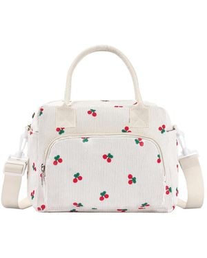 Gnuadz Lunch Bag Insulated Cooler Tote Work Picnic Camping Outdoor - Natural