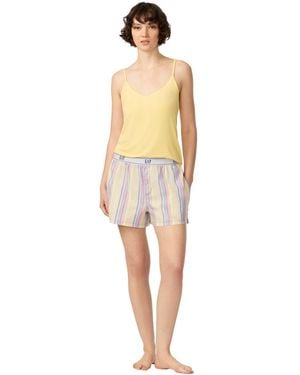 Gap V-neck Sleeveless Jersey Tank Top - White