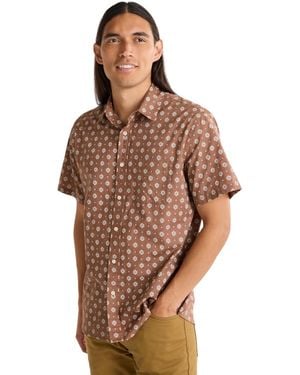Pendleton Short Sleeve Shoreline Shirt - Brown