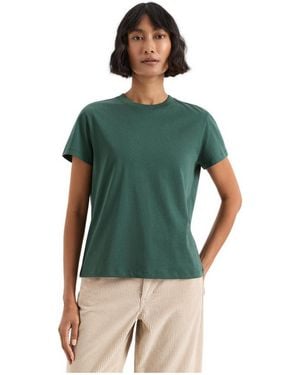 Pact Organic Cotton Essential Crewneck Tee - Green