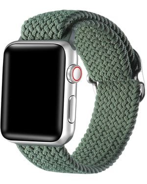 The Posh Tech Avalon Nylon Band For Apple Watch 40 - Green