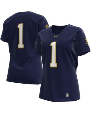 Under Armour 1 Notre Dame Fighting Irish Replica Football Jersey - Blue