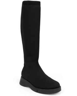 Aerosoles Flann Knit Boot - Black