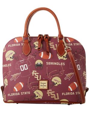 Dooney & Bourke Dooney Bourke Florida State Seminoles Game Day Zip Satchel - Red