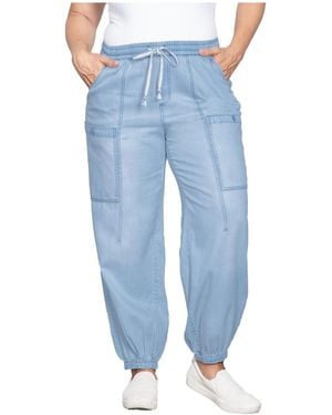 Standards & Practices Low-slung Lounge Pull-on Jeans - Blue