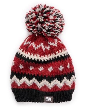 Muk Luks Cuff Knit Beanie - Red