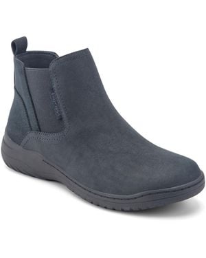 Easy Spirit Emelyn Arch Support Round-toe Booties - Blue