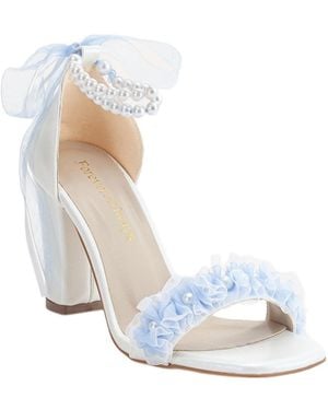 Forever & Always Shoes Forever And Always Shoes Michelle Lace Bridal Sandals - White