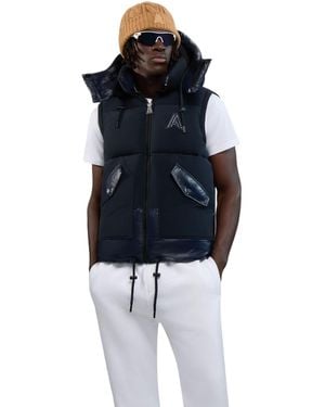 Alpenhaus Briere Mixed Media Puffer Parka - Blue