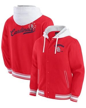 Fanatics Â St. Louis Cardinals Full-snap Hooded Jacket - Red