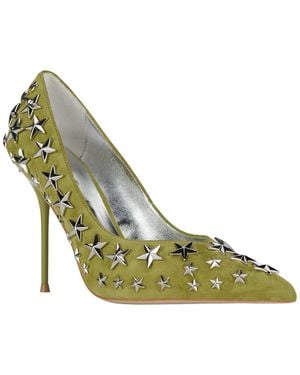 Jeffrey Campbell Strpwr-hi Star-studded Pumps - Green