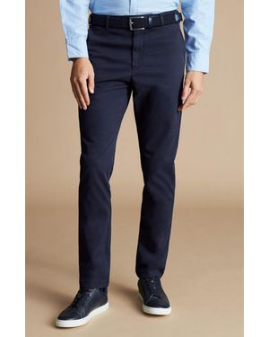 Charles Tyrwhitt Slim Fit Ultimate Non-iron Chino - Blue