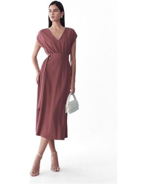 ST MRLO Enzy Dress - Red