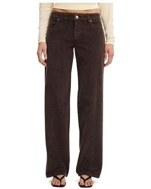 Cotton On Low Rise Straight Cord Pant - Multicolor