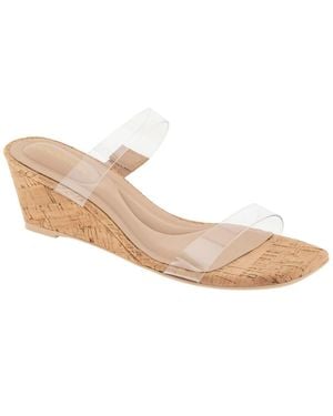 BCBGeneration Stammie Wedge Sandal - Natural