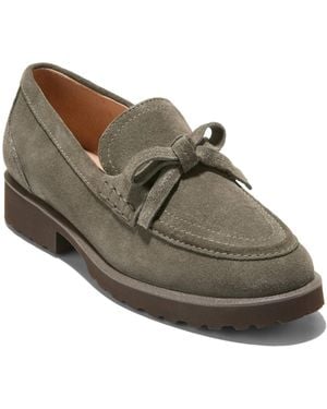 Cole Haan Gwendolyn Bow Slip-on Loafers - Brown