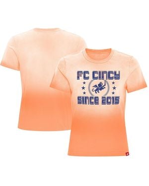 Sportiqe Fc Cincinnati Arcadia T-shirt - Orange