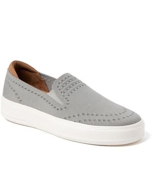 Dearfoams Sophie Slip-on Sneaker - Gray
