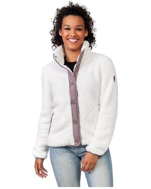 Free Country Sherpa Butter Pile Jacket - White