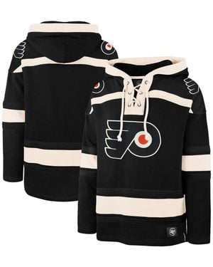 '47 Philadelphia Flyers Superior Lacer Hoodie - Black