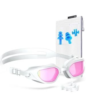 Gnuadz Swim goggles W2 Anti-fog Uv No Leaking Clear - Pink