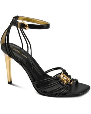 Donna Karan Brielle Strappy Sandals - Black