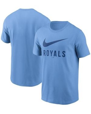 Nike Kansas City Royals Swoosh T-shirt - Blue