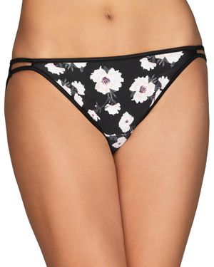 Vanity Fair Vanity Fair Illumination String Bikini Underwear 18108 - Black