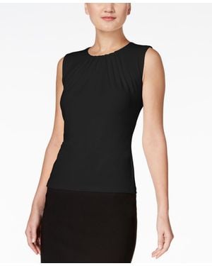 Calvin Klein Shirred Shell - Black