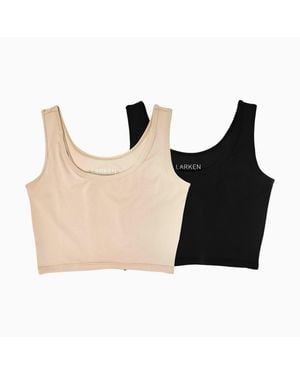 LARKEN Maternity X Nursing And Hands-free Pumping Bra - Black