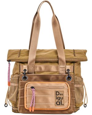 Desigual Large Backpack - Brown
