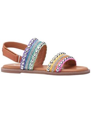 Nina Big Girls Suissa Flat Sandals - Pink