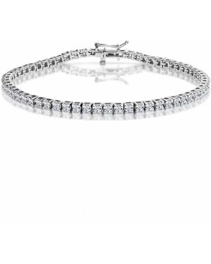 Spero London Sterling Tennis Bracelet - White