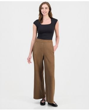 Nautica High-rise Faux-suede Pull-on Pants - Multicolor