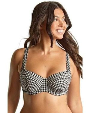 Panache Olivia Underwire Side Support Swim Bra - Black