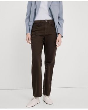 Mango Matilda Medium-rise Straight-fit Jeans - Black