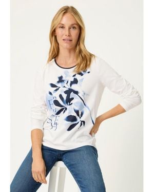 Olsen Placement Print T-shirt - White