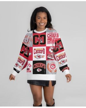 Gameday Couture Kansas City Chiefs Highlight Reel Repeat Premium Fleece Sweatshirt - Red