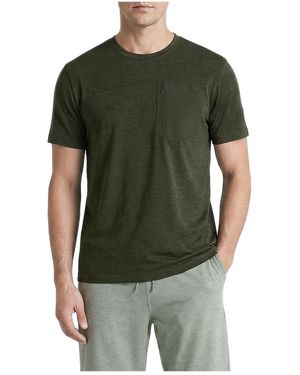 Level 7 Office-leisure Collection Jersey Short Sleeve Tee - Green