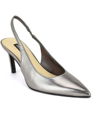 Nine West Verone Slingback Dress Pumps - White