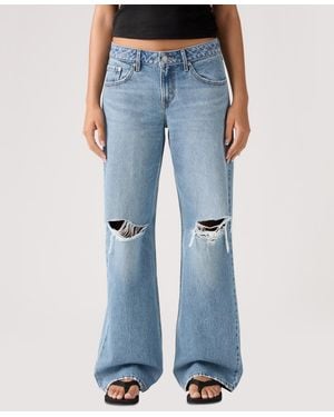 Levi's Low Loose Straight-leg Jeans - Blue