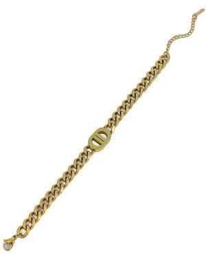 SOH The Curved-link Chain Bracelet - Metallic