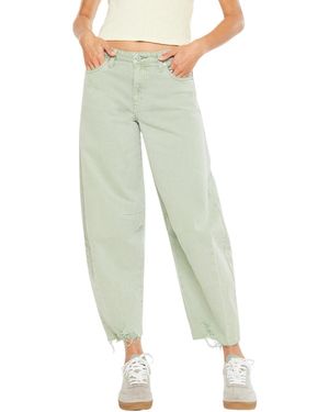Kancan Addison High Rise Horseshoe Jeans - Green