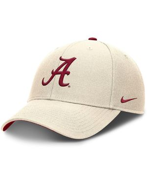 Nike Alabama Crimson Tide Rise Primetime Performance Trucker Adjustable Hat - Natural