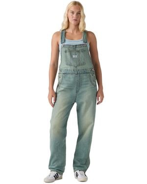 Levi's Vintage-style Cotton Denim Overalls - Green