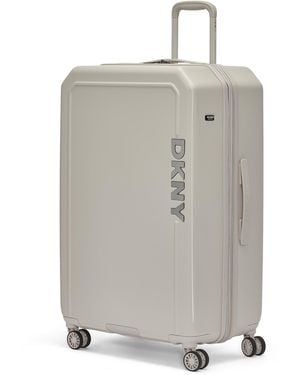 DKNY Clean Cut 30" Check-in Spinner - Gray